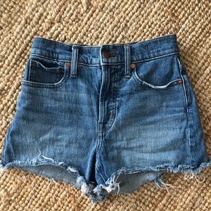 Madewell Perfect Jean Shorts